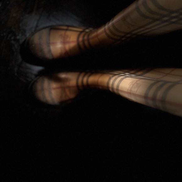 Burberry Haymarket Check Pattern Rubber Rain Boots - Picture 2 of 5